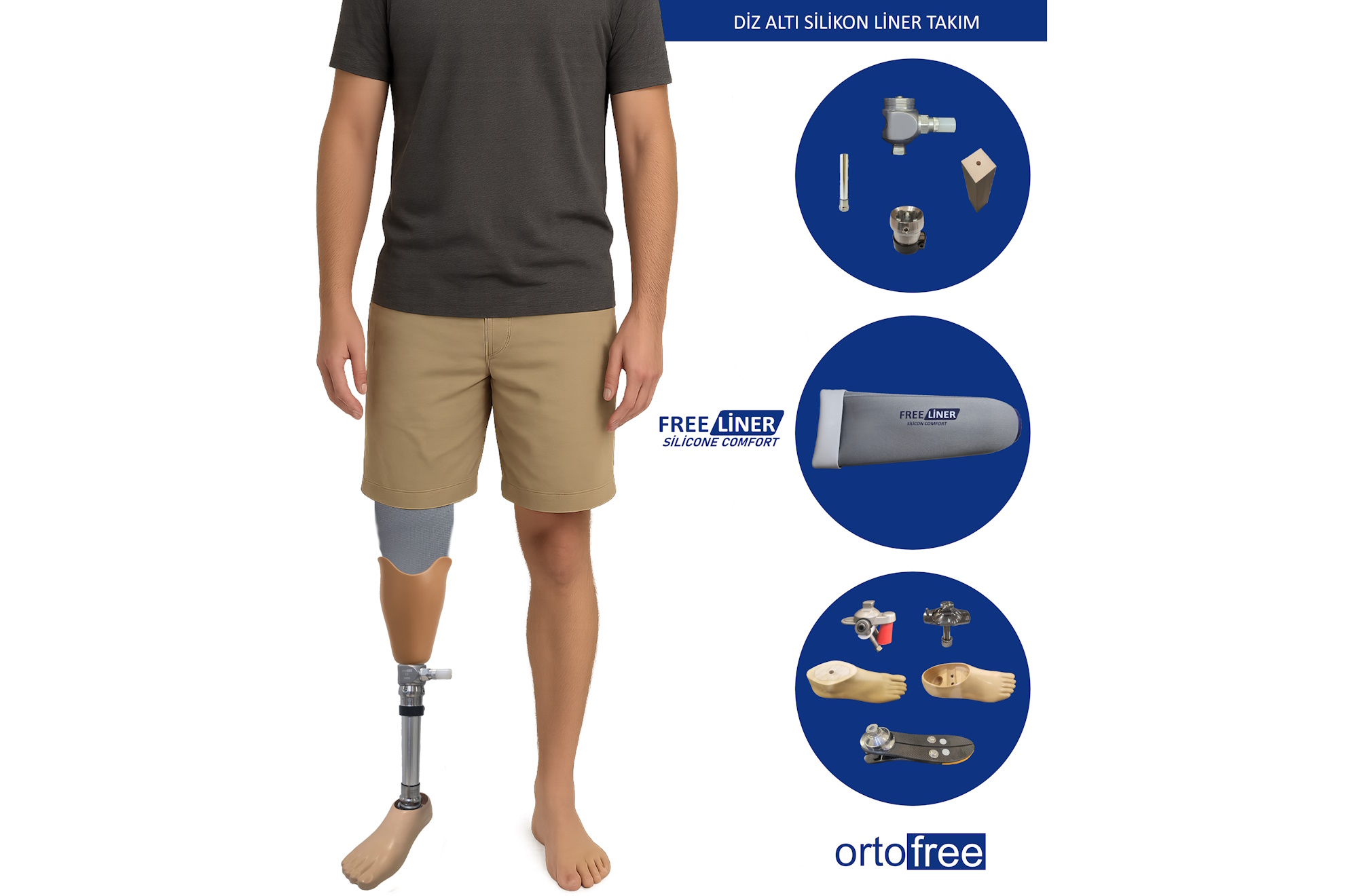 Diz Altı Silikon Liner Takım
